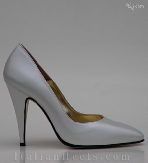 White pearl Pumps Nicoletta