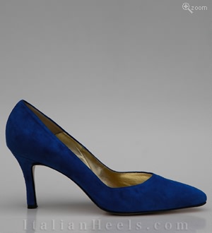 blaues Pumps Bice