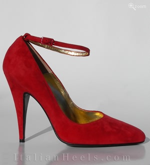 Pumps Rojo Safira