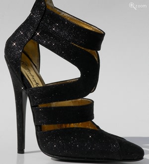 Pumps NegroGlitter Natalia