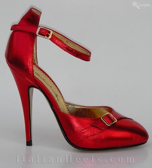 Pumps Opalo rojo Gaia