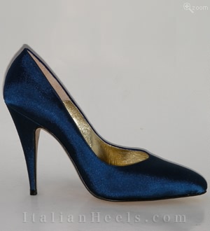 blaues Pumps Savana