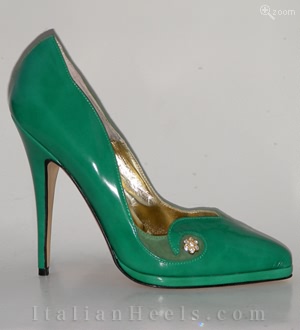 Green Pumps Petra