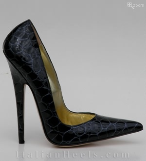 Pumps GrisCroc Filippa 