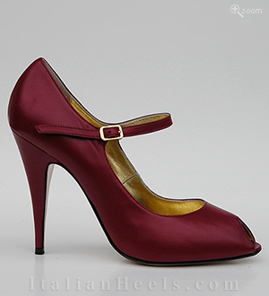 Burgundy Pumps Felicita