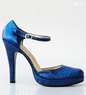 Pumps AzulCroc Zelda