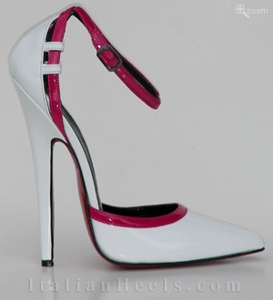 Pumps Blanco Fuxia Marta