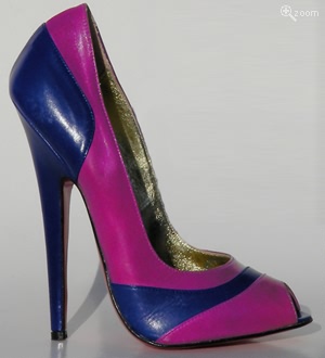 entusiastisk Hvor Spiritus Pumps: Samia 3614 - 15cm stiletto Blue Fuxia Pumps