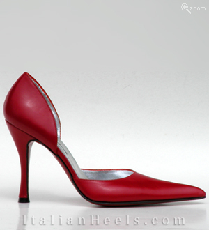 Red Pumps Cora