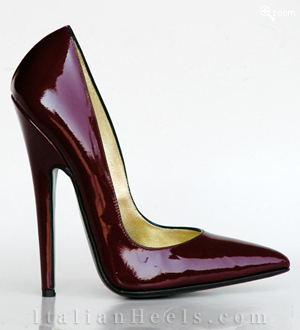 Burgundy Pumps Sibilla