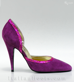 Purpurrot Pumps Anselma