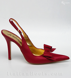 Pumps Rojo Morena