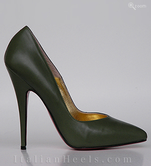 Green Pumps Sofia