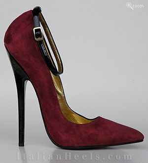 Pumps Negro Rojo Sibilla