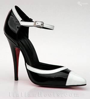 Pumps Negro blanco Maria