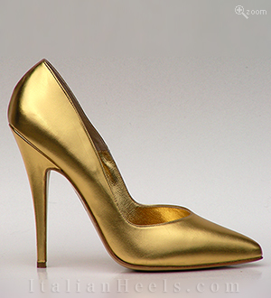 Gold Pumps Sofia