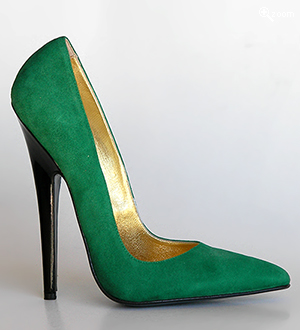 Pumps Negro Verde Sibilla