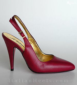 Burgundy Pumps Paradisa