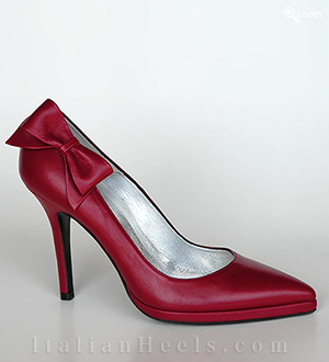 burgundy Pumps Liboria