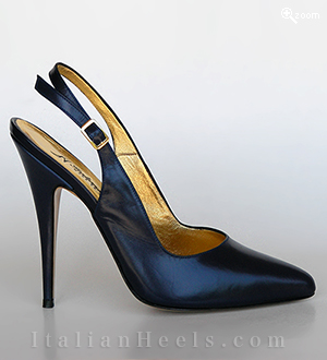 blaues Pumps Paradisa