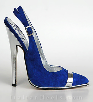 blaues Pumps Forzia