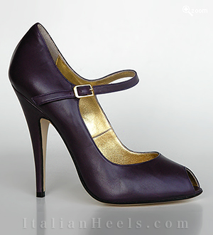 Purple Pumps Minervina