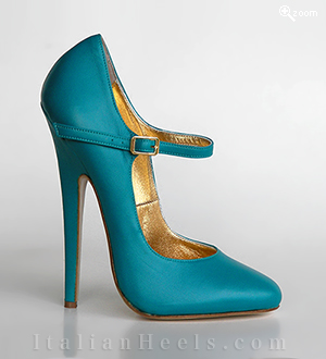 Turquoise Pumps Minervina