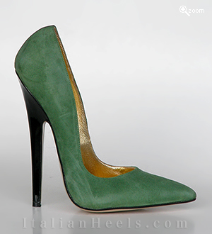 Pumps Negro Verde Sibilla