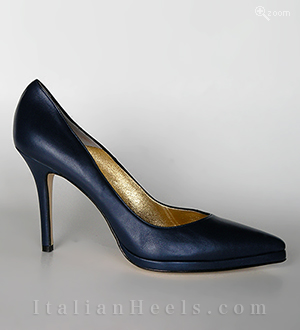 blaues Pumps Liboria