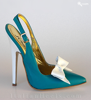 Pumps azul Paradisa