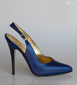 blaues Pumps Paradisa