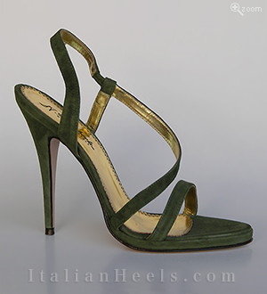 Green Sandals Alessia