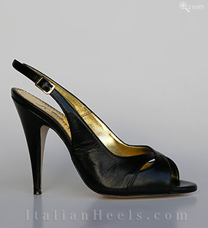 Sandalias negra Loana