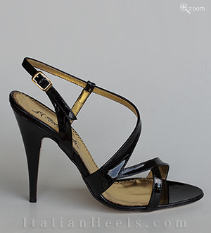 Sandalias negra Elaide