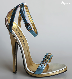 Gold Sandals Zenasta