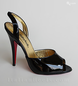 Black Sandals Eleonora