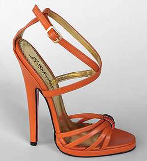 Orange Sandals Ilia