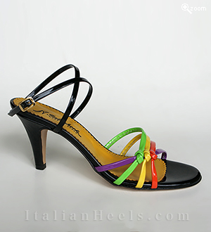 Sandalias negra Laura