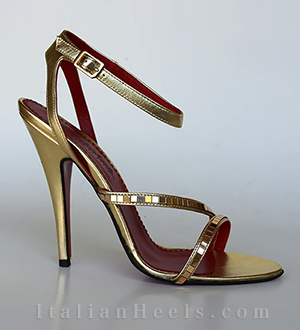 Gold Sandals Denia