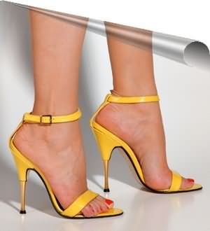 Yellow Sandals Gabriella