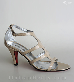 Sandalias beige Alessandra