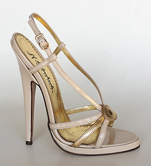 Gold Sandals Norma