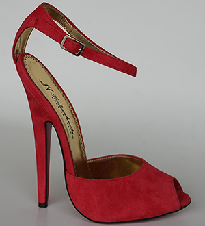 Red Sandals Ottilia