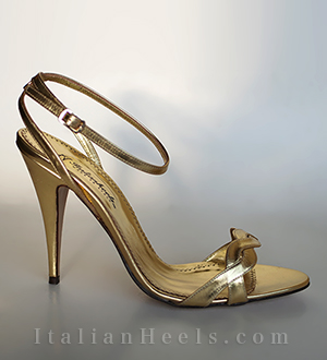 Gold Sandaletten Dorotea