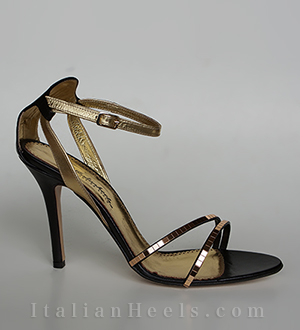 Black Gold Sandals Marissa