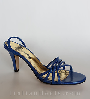 blaues Sandaletten Letizia