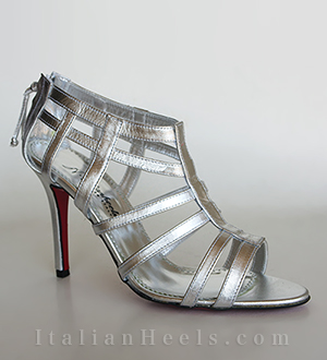 Silver Sandals Zenobia