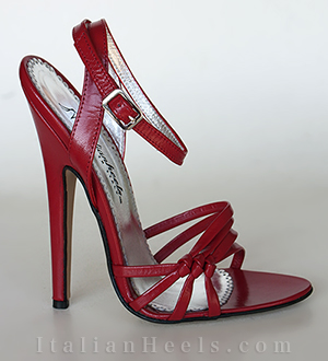 Red Sandals Laura