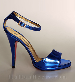 blaues Sandaletten Ottilia