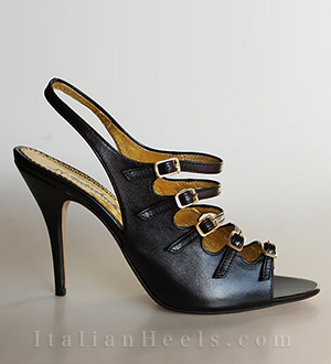 Sandalias negra Dalila